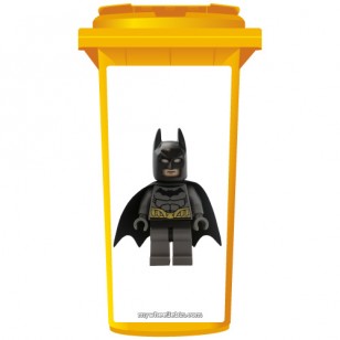 Lego Batman Wheelie Bin Sticker Panel